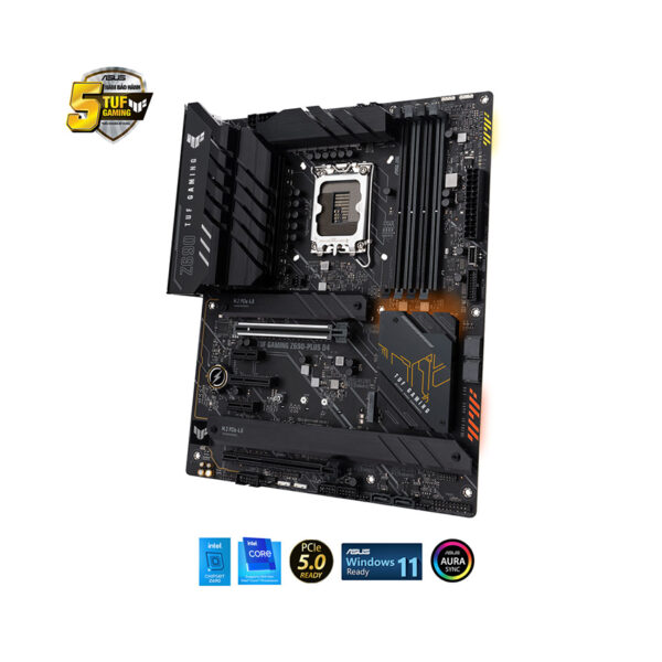 Mainboard ASUS TUF GAMING Z690-PLUS D5 (Intel Z690, Socket 1700, ATX, 4 khe RAM DDR5)