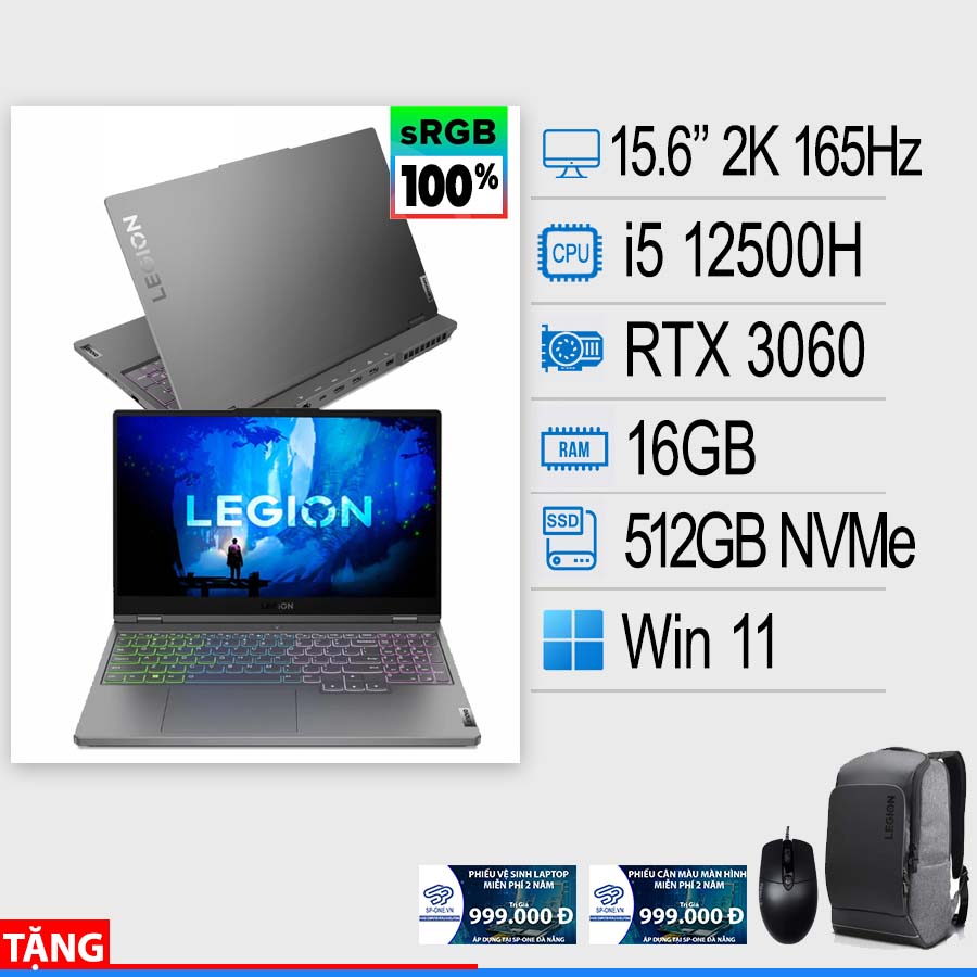 Laptop Lenovo Legion 5 15IAH7H 82RB0048VN