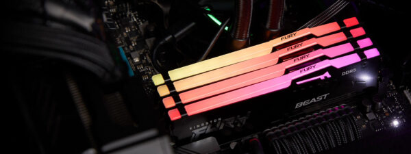 Ram Kingston Fury Beast RGB 64GB (2x32GB) DDR5 5600MHz