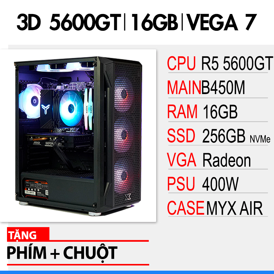 SP 3D RYZEN 5 5600GT |16GB|RX VEGA 7