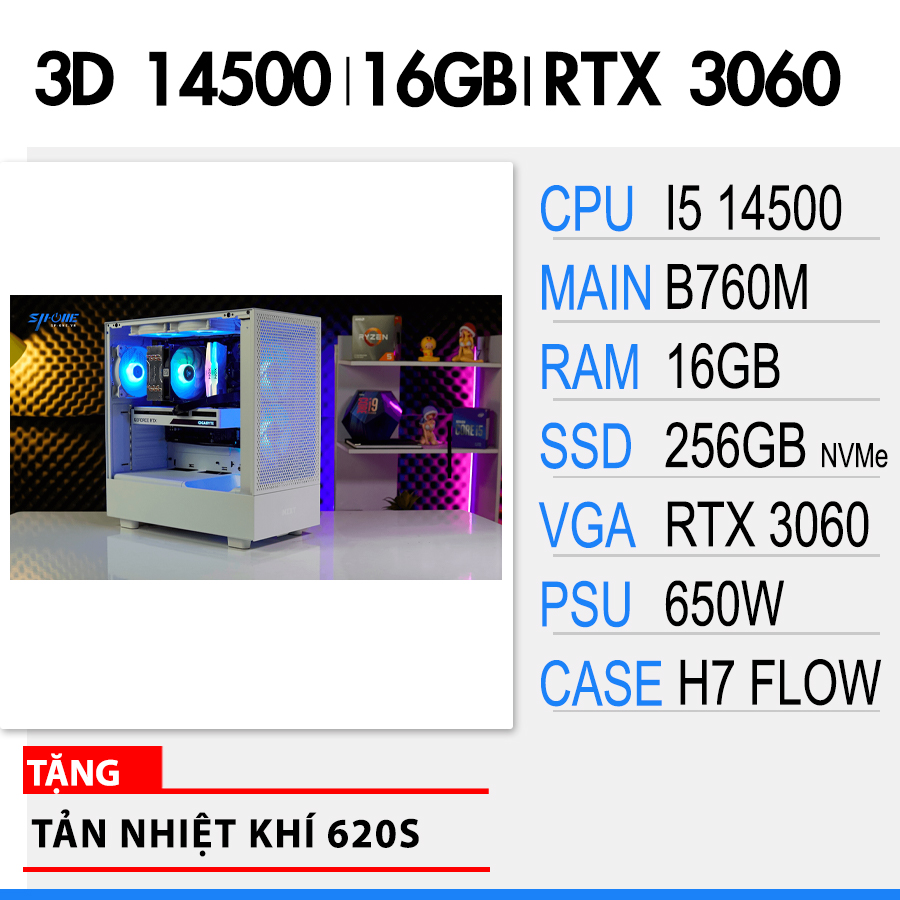 SP 3D i5 14500 | 16GB | RTX3060 12GB