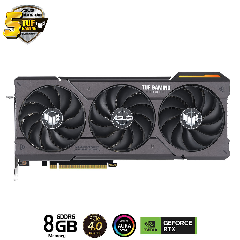 VGA ASUS TUF-RTX 4060 TI-8G-GAMING