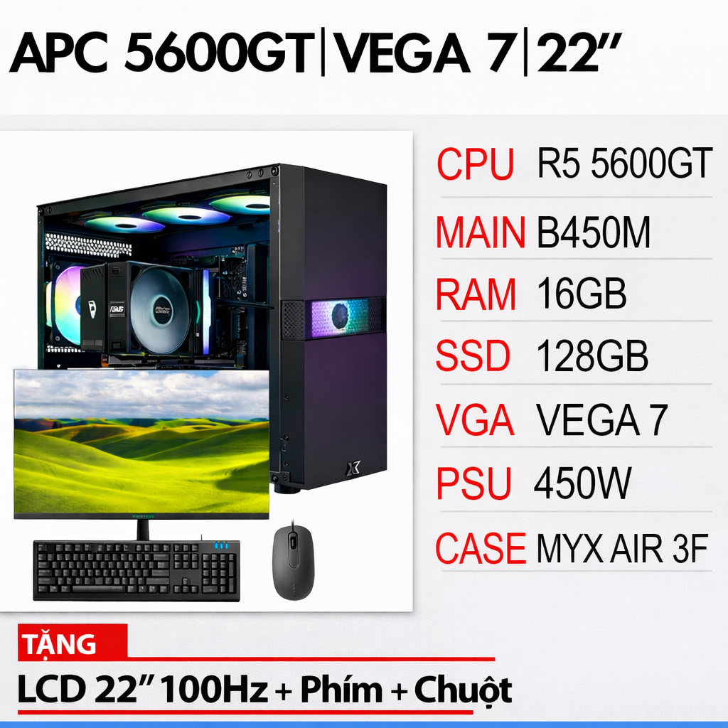SP APC 5600GT I Vega 7 I 22″