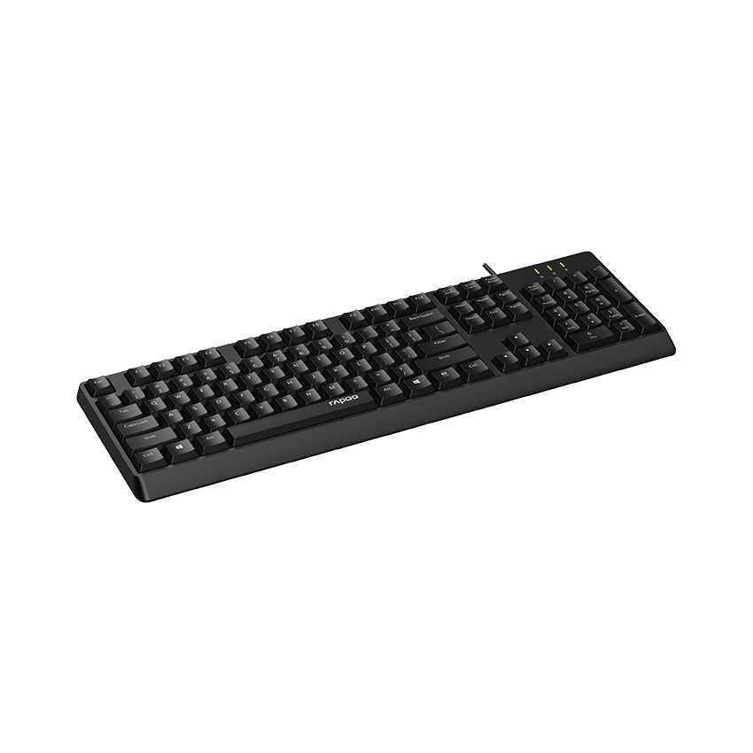 BÀN PHÍM CÓ DÂY RAPOO NK1900 (MÀU ĐEN, KẾT NỐI USB)