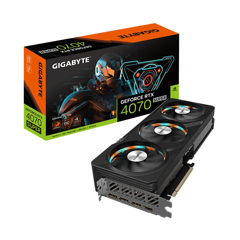 VGA Gigabyte RTX 4070 Super Gaming OC 12GB GDDR6X (N407SGAMING OC-12GD)