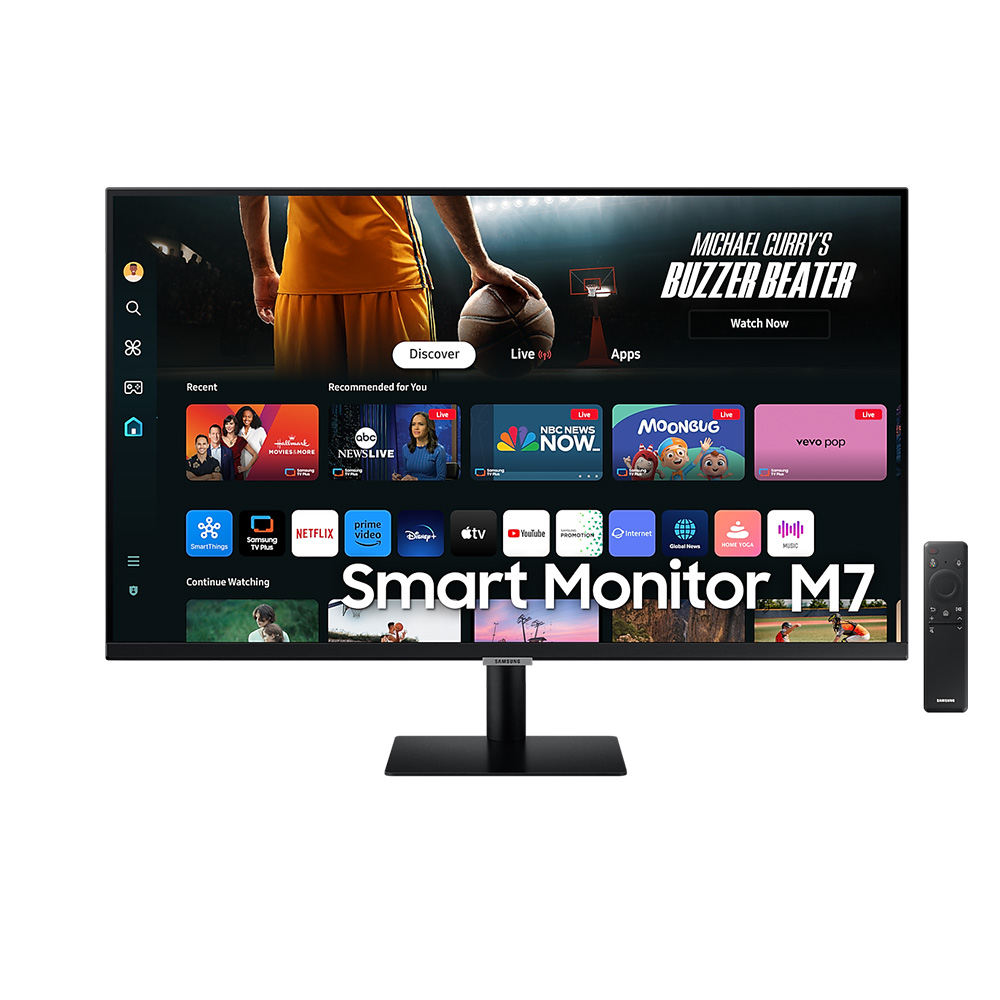 Màn Hình Thông Minh SAMSUNG M7 M70D UHD LS32DM700UEXXV ( 32 inch/ 4K/ VA/ 60Hz/ smart monitor )