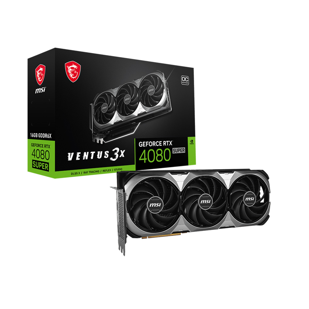 VGA MSI GeForce RTX 4080 SUPER 16GB VENTUS 3X OC