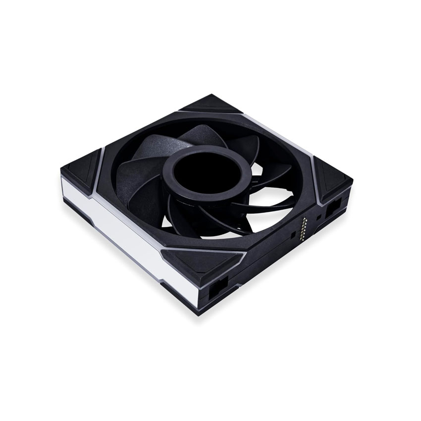 Fan LIAN LI TL120 LCD Triple pack black reverse - 12RTLLCD3B (Màn hình LCD/Led vô cực/đảo chiều)