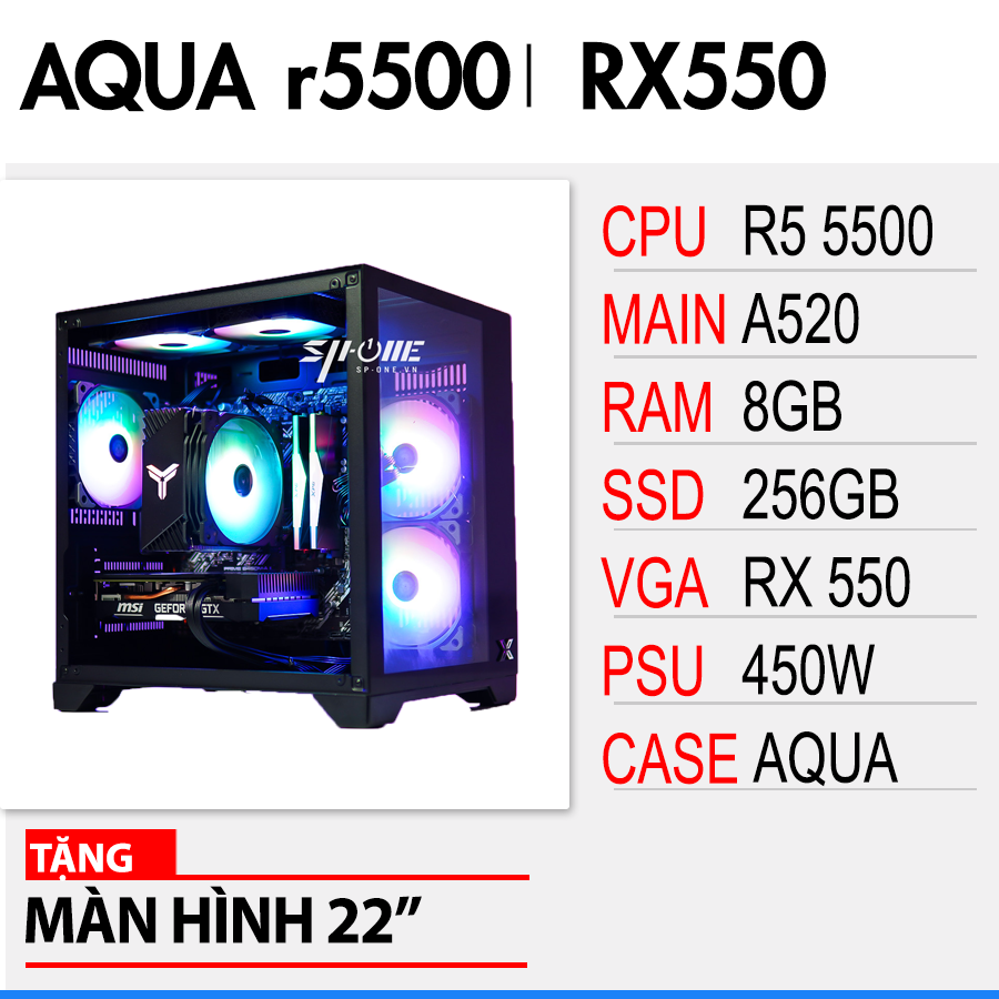 SP- AQUA r5500| RX 550