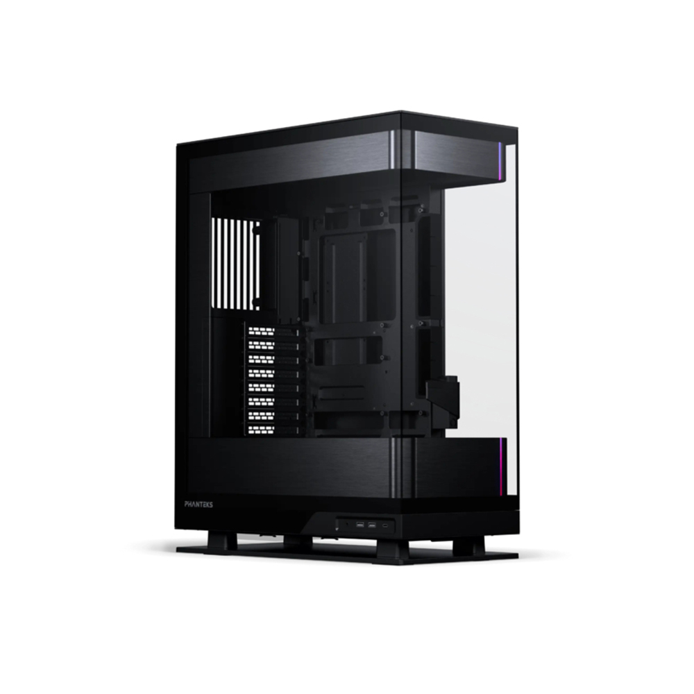 Case Phanteks Evolv Series X2 ATX chassis, Tempered Glass Windows, DRGB, Satin Black (EATX, Màu Đen)