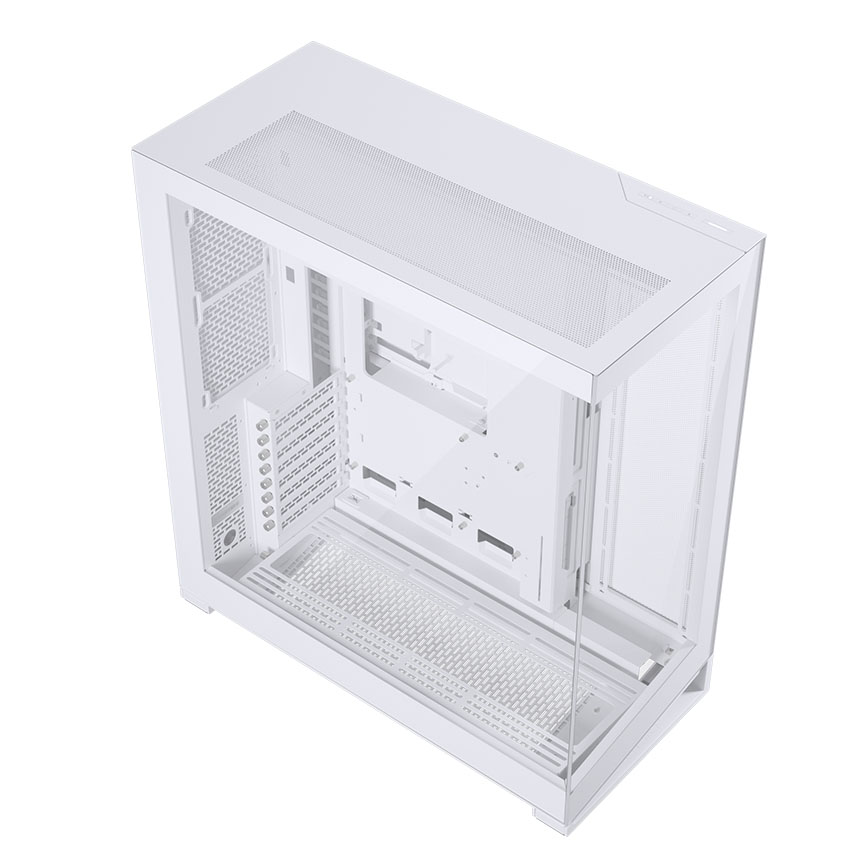 Case Phanteks 523 Series XT Pro Ultra ATX Case, Tempered Glass, 4x M25-140 DRGB Fan, Matte White (EATX, Màu Trắng, 4 Fan)
