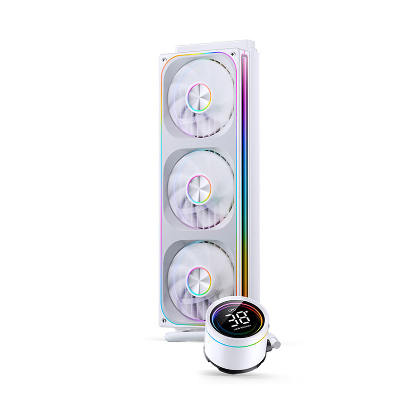 Tản nhiệt nước AIO Jonsbo TH-360 White (ARGB, Hiển Thị Nhiệt Độ)