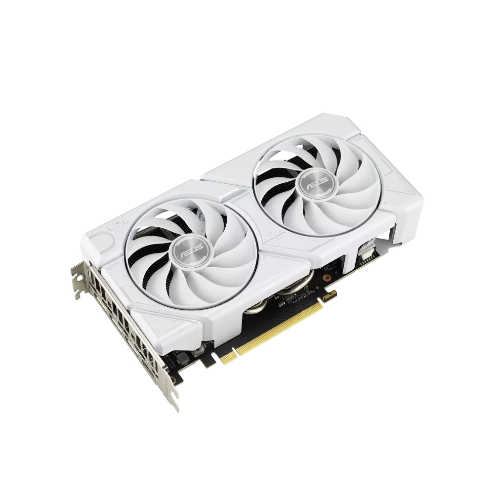 VGA ASUS Dual RTX 4060 EVO White OC Edition 8GB GDDR6 (DUAL-RTX4060-O8G-EVO-WHITE)