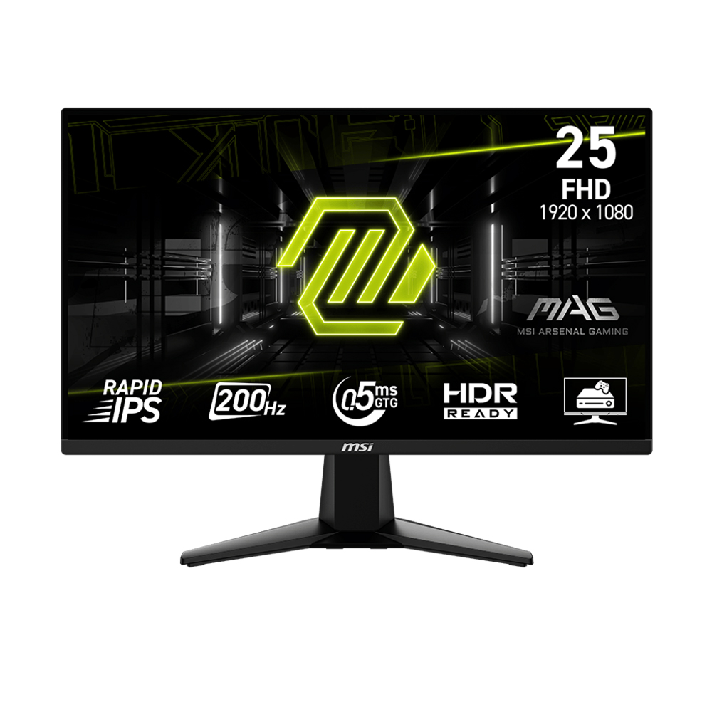 Màn hình Gaming MSI MAG 255F E20 (25 inch/FHD/IPS/200Hz/0.5ms)