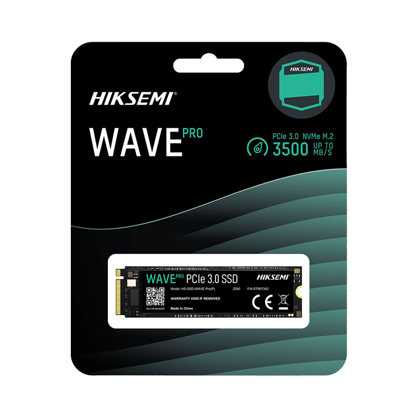 SSD HIKSEMI WAVE PRO 1024GB M.2 2280 PCIe 3.0x4 - (HS-SSD-WAVE Pro(P) 1024G)