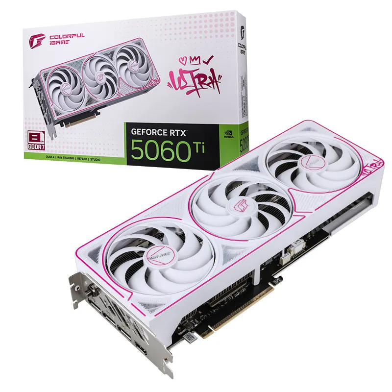 VGA Colorful iGame GeForce RTX 5060 Ti Ultra W OC 8GB-V