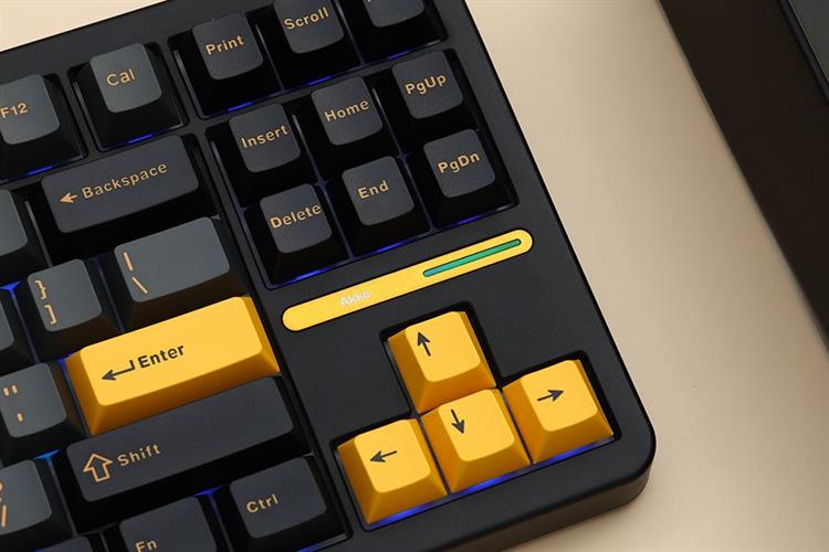 Bàn Phím Cơ Có Dây Akko TAC87 Black&Gold Mirror (USB Type-C)