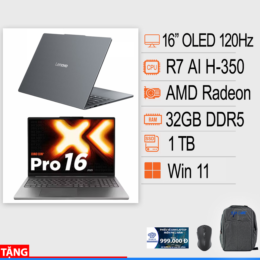Lenovo Xiaoxin Pro 16c AKP10 (22CD) ( Ryzen AI 7H-350  RAM 32G  SSD 1TB  16