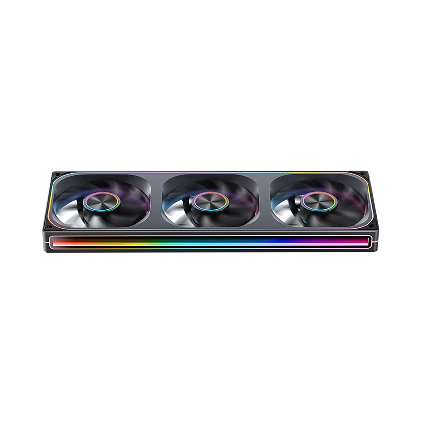 Fan case JONSBO ZA-360B BLACK LED ARGB (FAN xuôi)