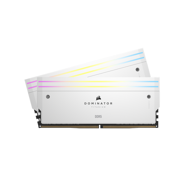 RAM Corsair DOMINATOR TITANIUM RGB 32GB (2x16GB) DDR5 6000MT/s White