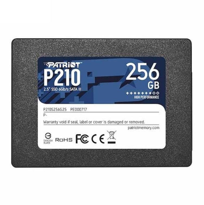 Ổ Cứng SSD 256G Patriot P210GB Sata III 6Gb/s (P210S256G25)