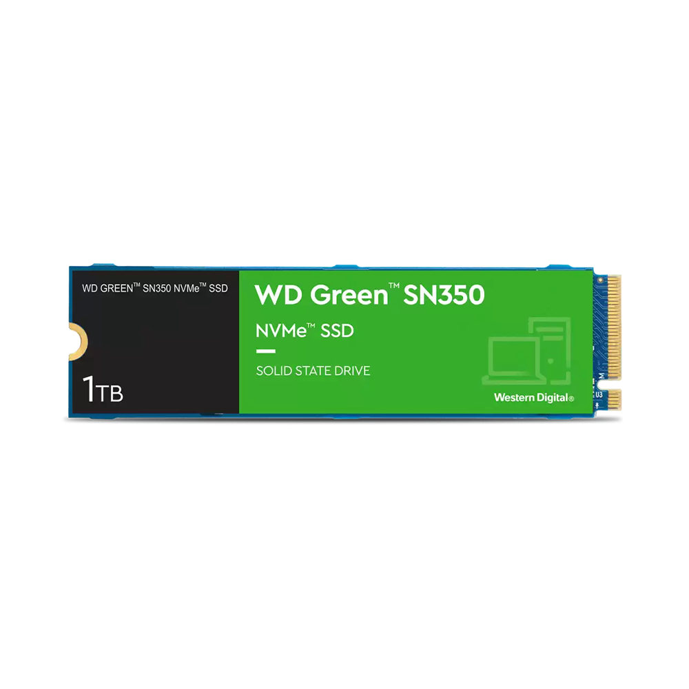 SSD WD Green SN350 1TBNVMe PCIe Gen3x4 WDS100T3G0C