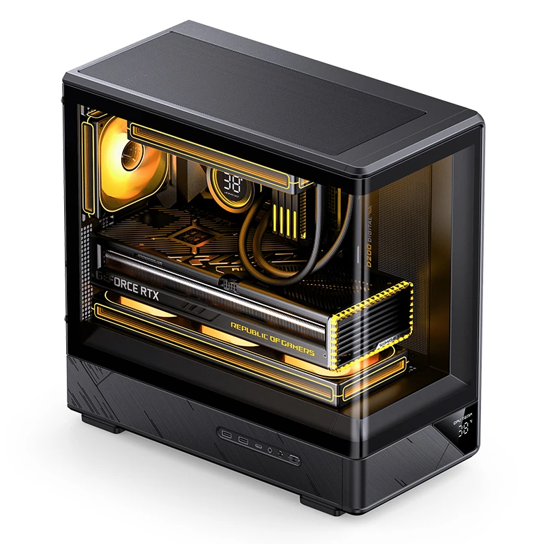 VỎ CASE PC JONSBO M-ATX D200 BLACK