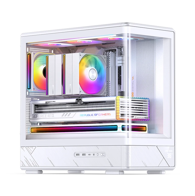 CASE PC JONSBO M-ATX D200 WHITE