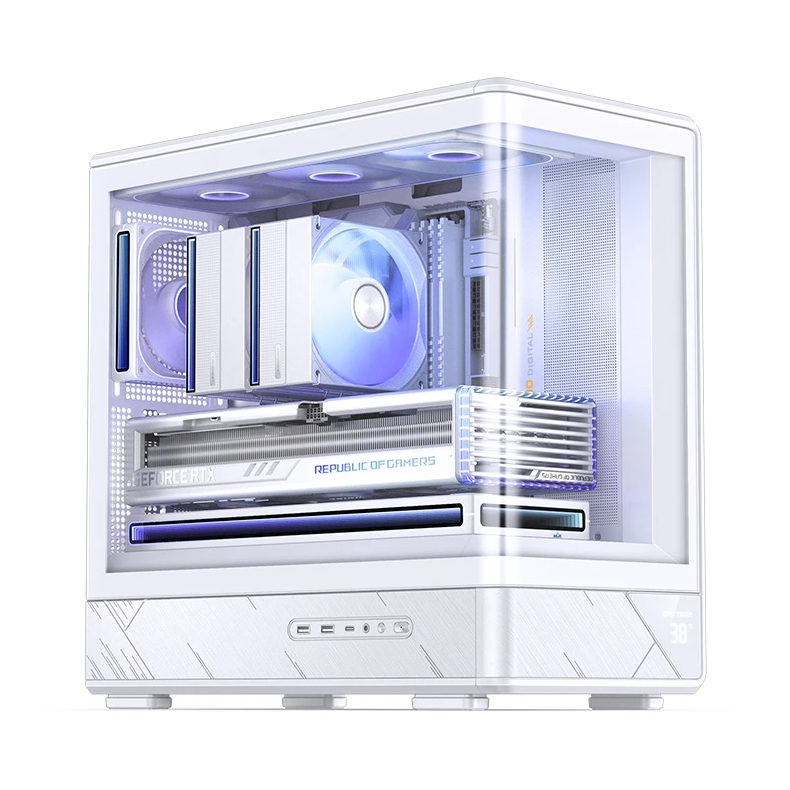CASE PC JONSBO M-ATX D200 WHITE