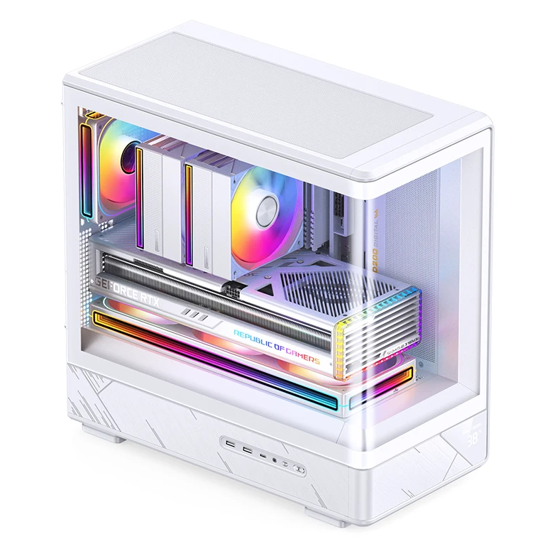 CASE PC JONSBO M-ATX D200 WHITE