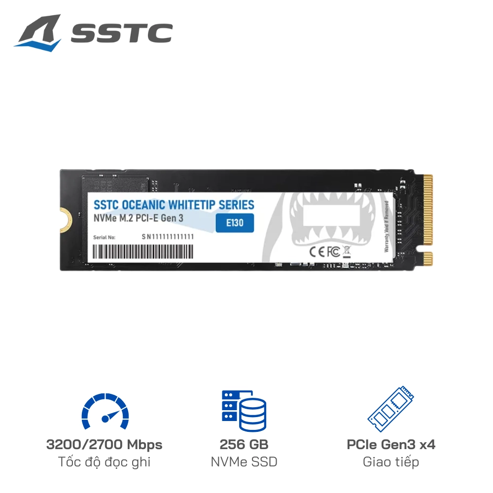Ổ cứng SSD SSTC Oceanic Whitetip E130 M2 512GB