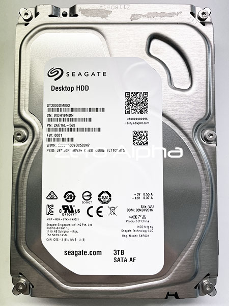 HDD DESKTOP SEAGATE BARRACUDA 3TB (ST3000DM003) NK