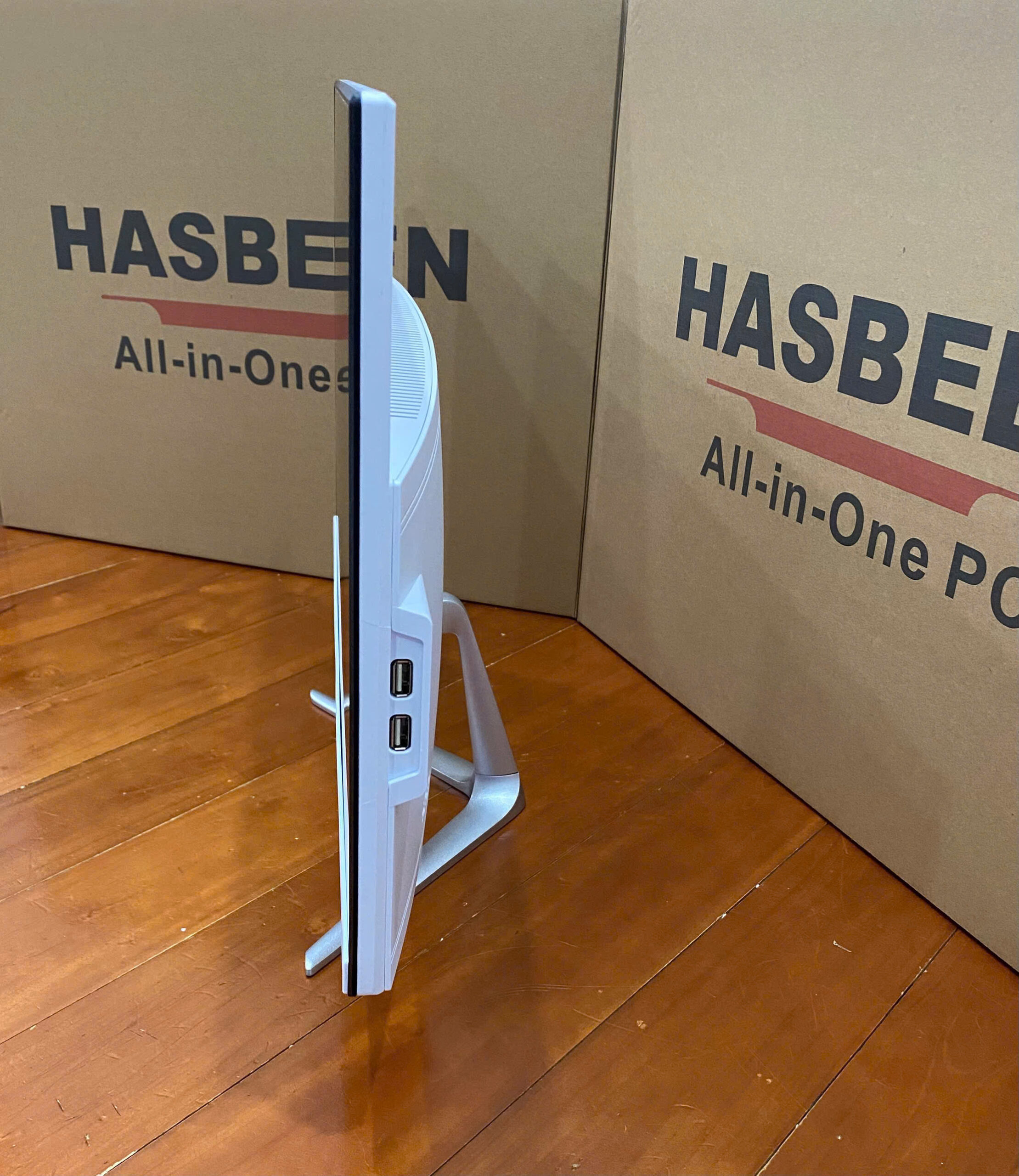 All in One PC - HASBEEN (HB-A3000) - Core i5-3210M/Ram16G/SSD256/ 24’’FHD/Loa/Wifi/Cam mic/Phím Chuột/White