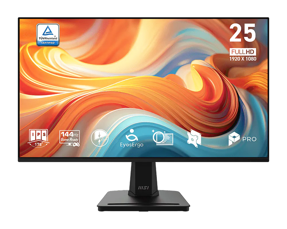 Màn hình MSI PRO MP251 E14L (24.5″/ FHD/ IPS/ 144Hz/ 1ms)