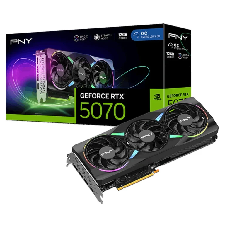 VGA PNY RTX 5070 12GB OC ARGB EPIC-X RGB Triple Fan (VCG507012TFXPB1)