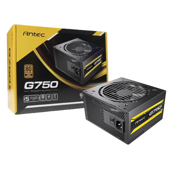 Nguồn máy tính Antec GOLD Plus G750 750W (80 Plus Gold/ ATX/ Đen)