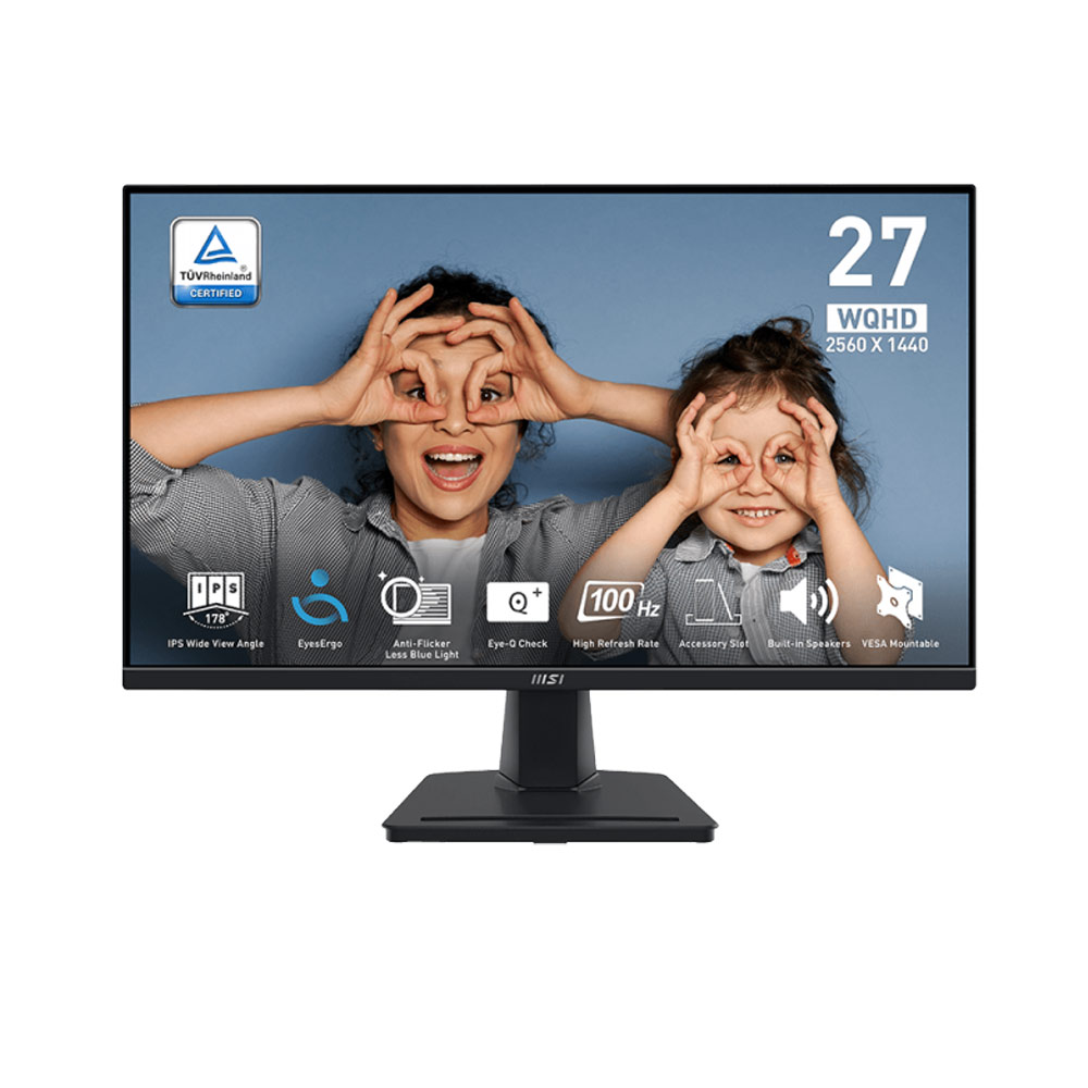 Màn hình MSI PRO MP275Q (27 inch /IPS /WQHD /100Hz /1ms)