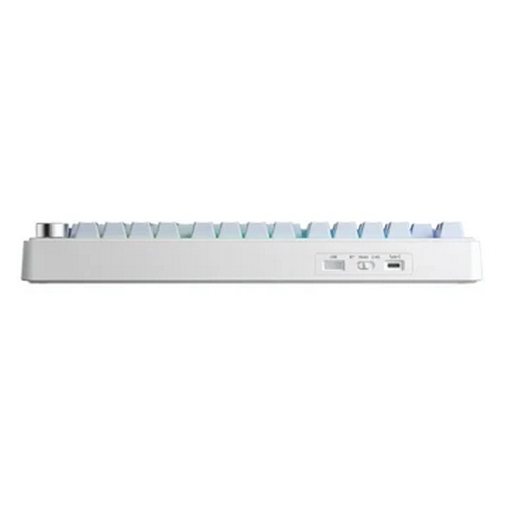 Bàn phím cơ AULA F75 White Blue Gradient Outemu Silent Peach V3 switch