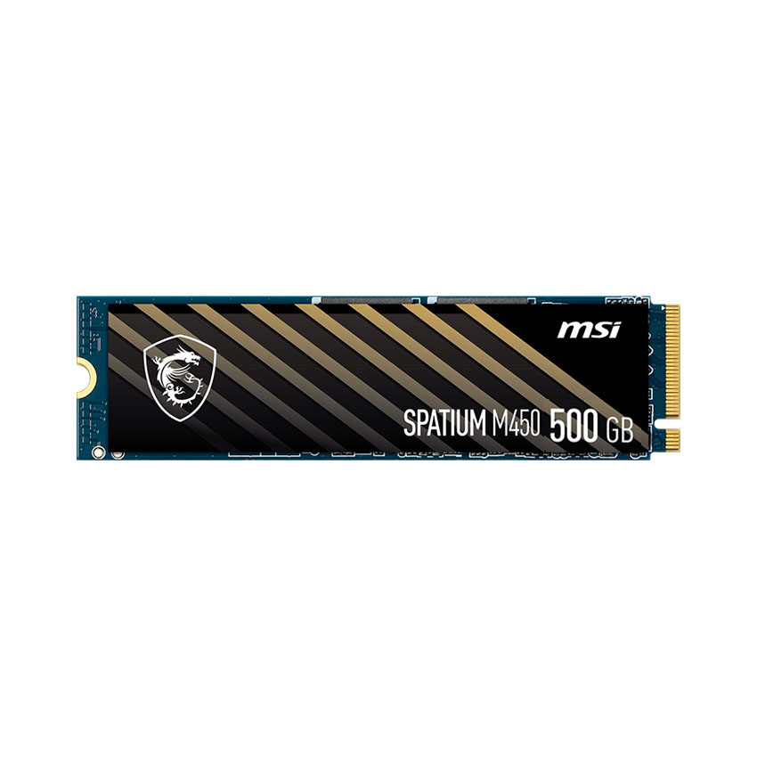 Ổ Cứng SSD MSI SPATIUM M450 500GB – M.2 2280 PCIe Gen4 x4 (Đọc 3600MB/s – Ghi 2300MB/s)