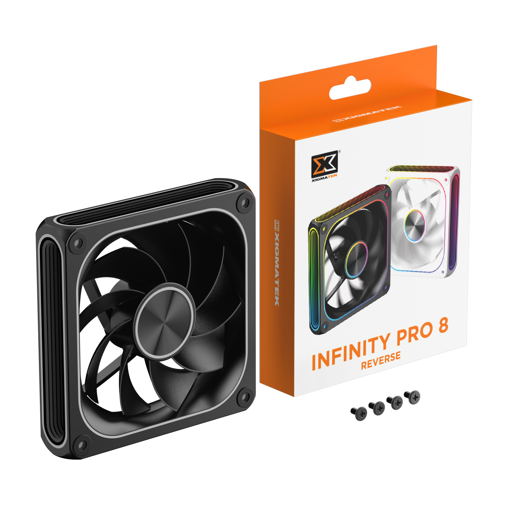 QUẠT XIGMATEK INFINITY PRO 8 REVERSE - EN49552