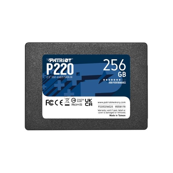 SSD Patriot P220 256GB | SATA III 2.5 inch