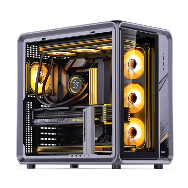 CASE MID TOWER JONSBO BO400 GRAY