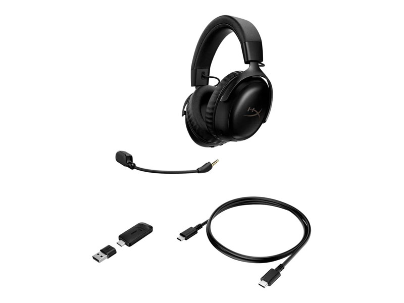 Tai Nghe Gaming Không Dây HyperX Cloud III S Wireless Black (A59YZAA)