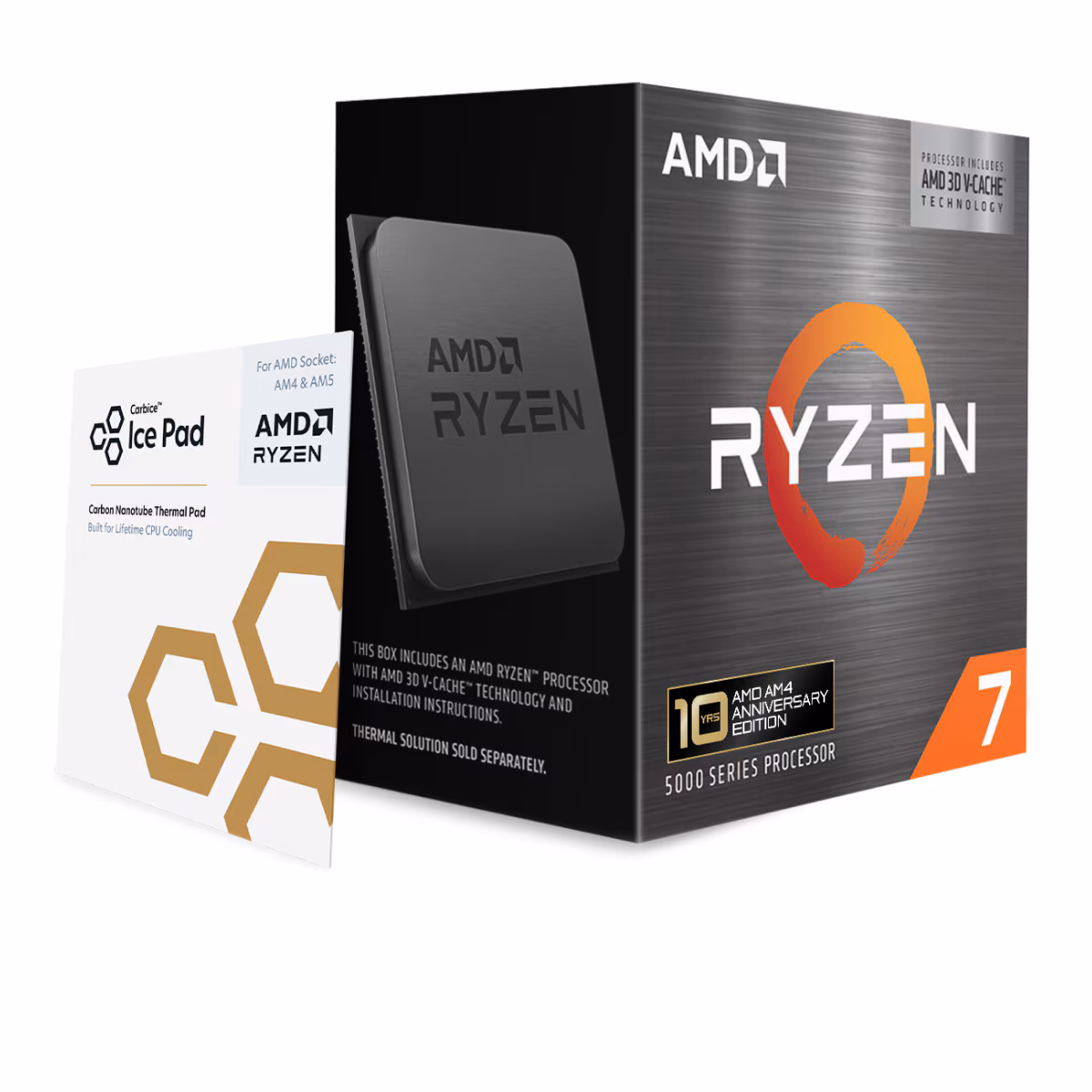 CPU AMD Ryzen 7 5800X3D / 3.4GHz Boost 4.5GHz / 8 nhân 16 luồng / 96MB / AM4