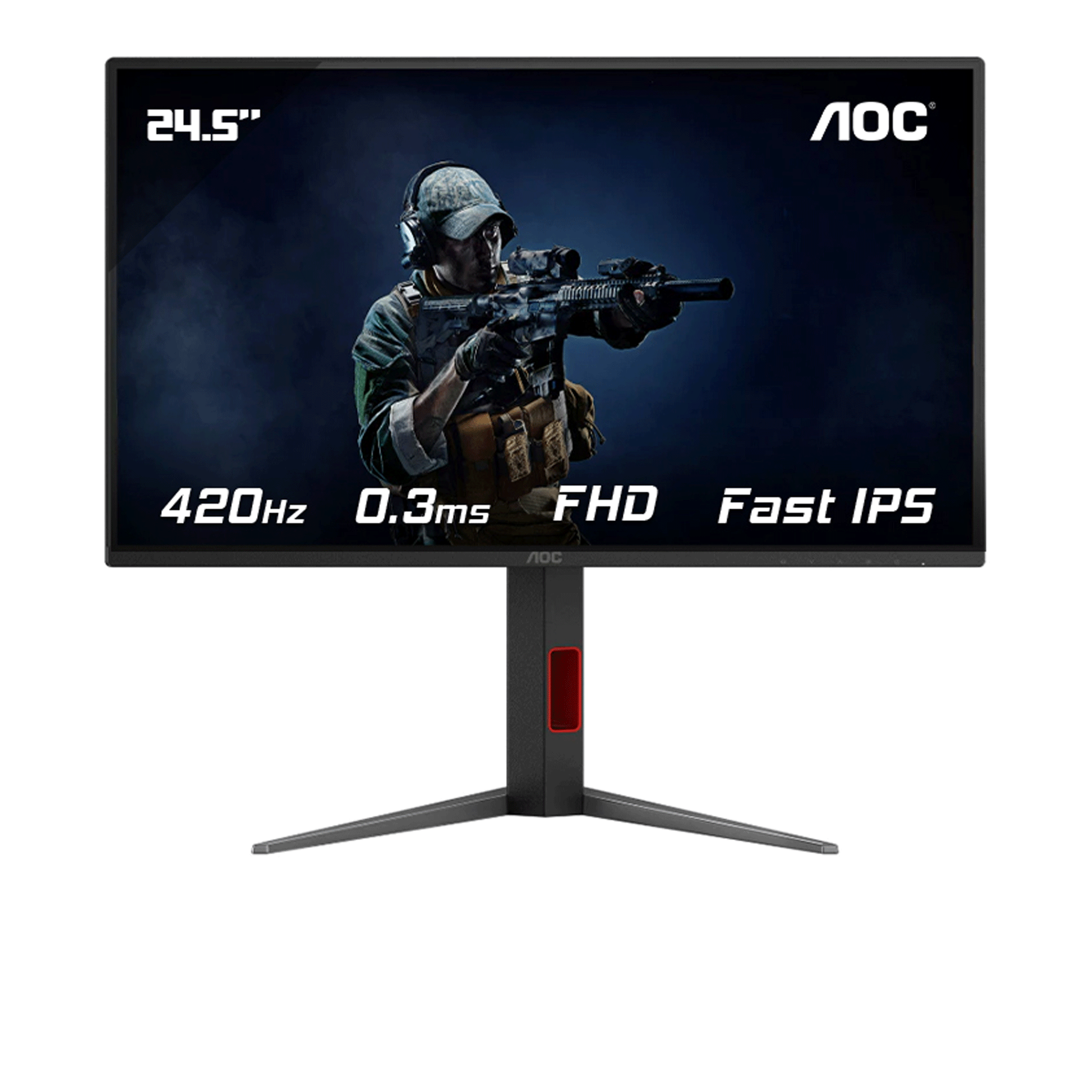 LCD Gaming AOC 25G4K (25 inch/ FHD/ 420Hz/ IPS)