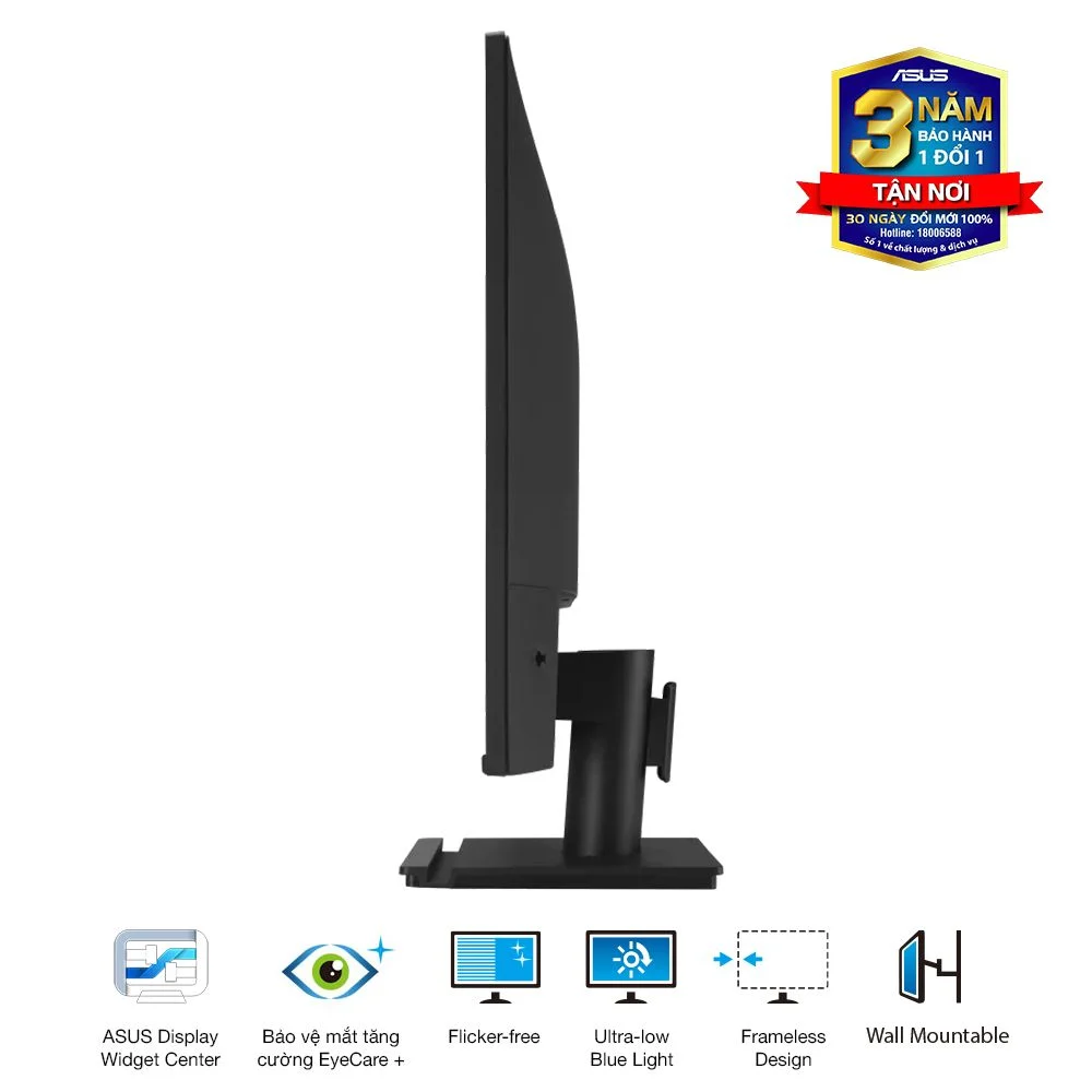 Màn Hình ASUS VA27AQ (27/QHD/75hz/IPS/Speaker)