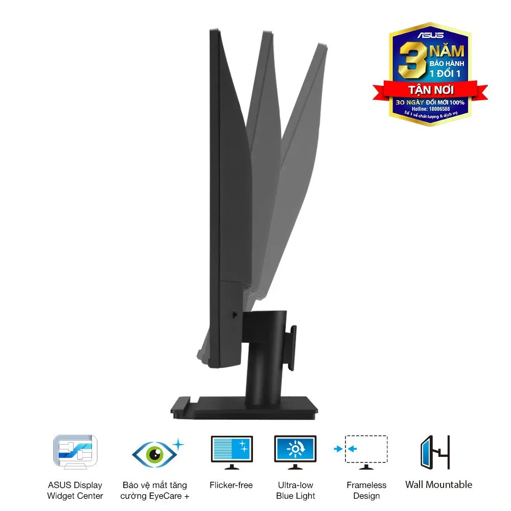 Màn Hình ASUS VA27AQ (27/QHD/75hz/IPS/Speaker)