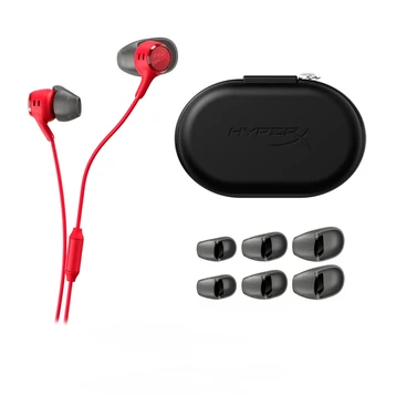 Tai nghe có dây Gaming HyperX Cloud Earbuds 3 ĐỎ