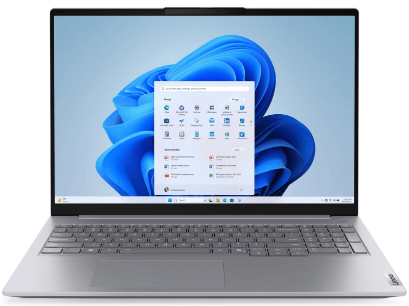 LAPTOP Lenovo ThinkBook 21US008YVN 16 G9 IRL Core 5-210H -16G Ram -512G SSD - Wifi 6,BT,Finger Print - 16
