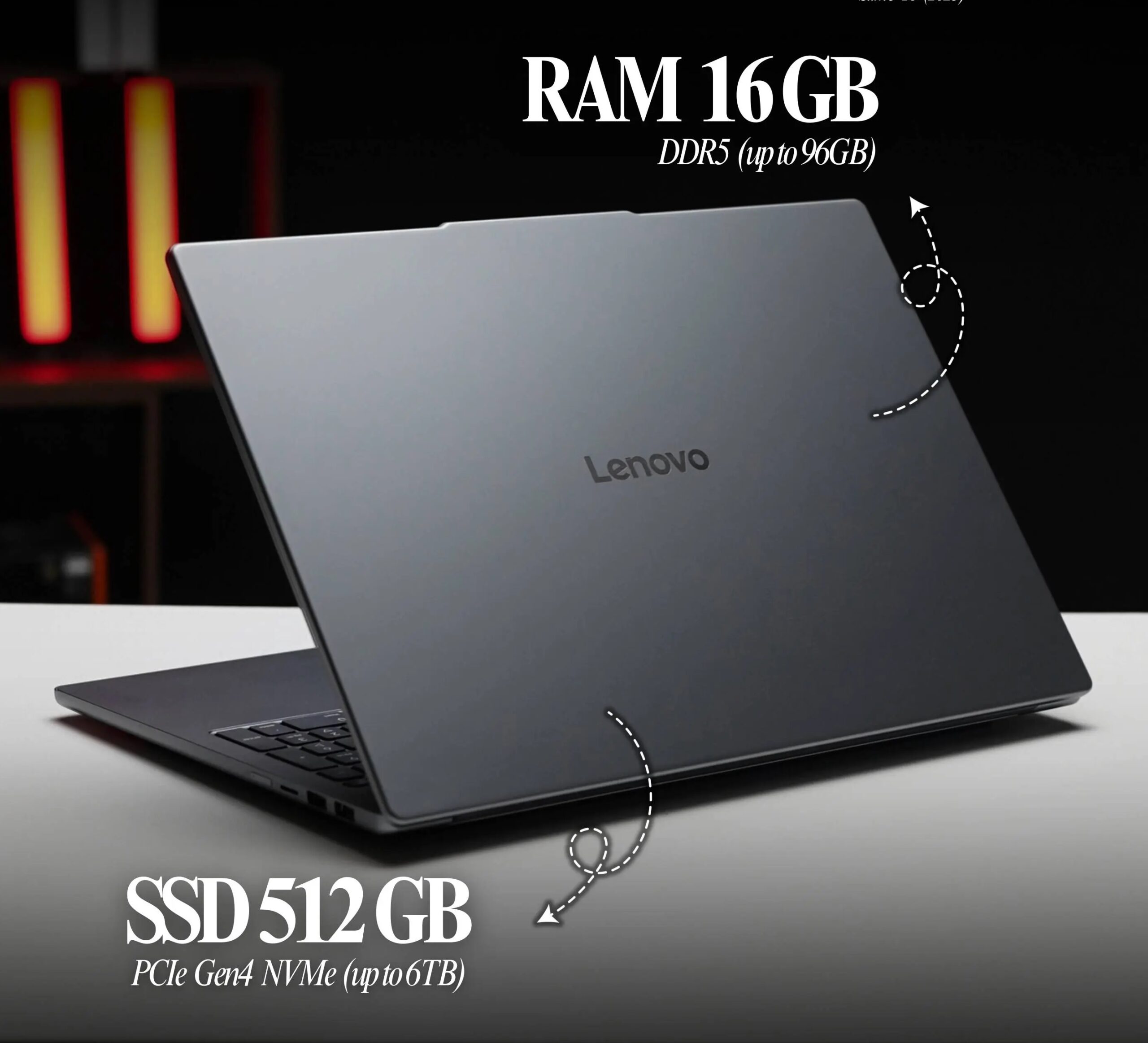 Laptop Lenovo IdeaPad Slim 5 16 2025 (Xiaoxin 16 AHP10R 04CD (R7 H 255/ Ram 16GB/ SSD 512B/ 16 inch FHD+ 120Hz )